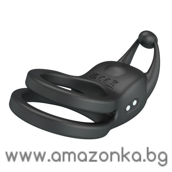 PRETTYLOVE Goodwin Vibrating Double Cock Ring