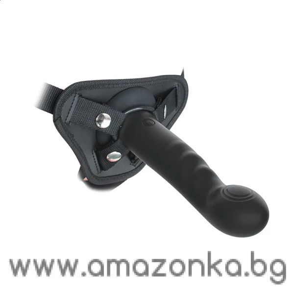 Double-Sided Vibrating Massager for G-Spot and Clitoral Stimulation - Hands-Free Teasing Device