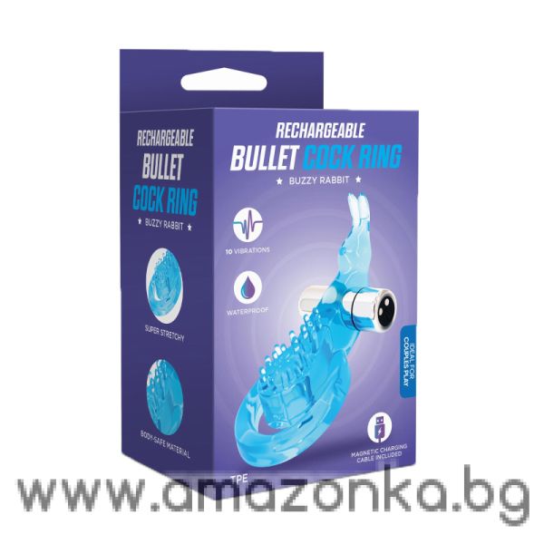 Rechargeable Cock RingBuzzy Rabbit
