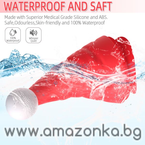 Santa Hat Vibrator-RED