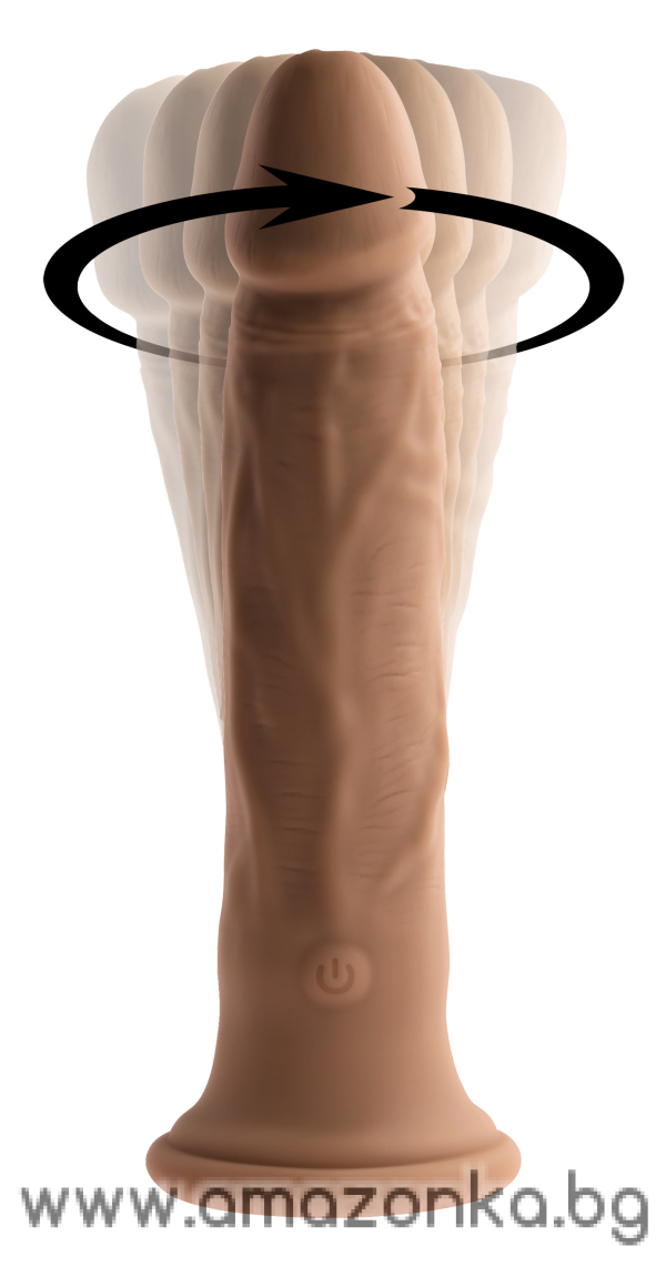 EVOLVED TWIRL JAM 9.25 INCH DARK FLESH