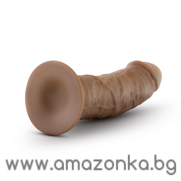 AU NATURAL 8INCH DILDO MOCHA