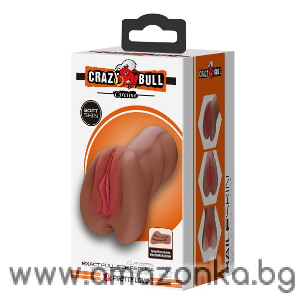 Crazy Bull Caroline Realistic Vagina & Anus Masturbator