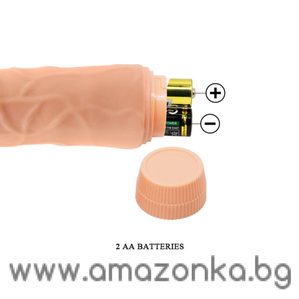 Vibe Flesh-19,5 cm x 4 cm-Multivibration