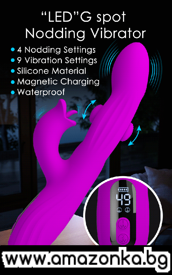 PRETTY LOVE-Yalanda-Purple-Nodding Rabbit Vibrator
