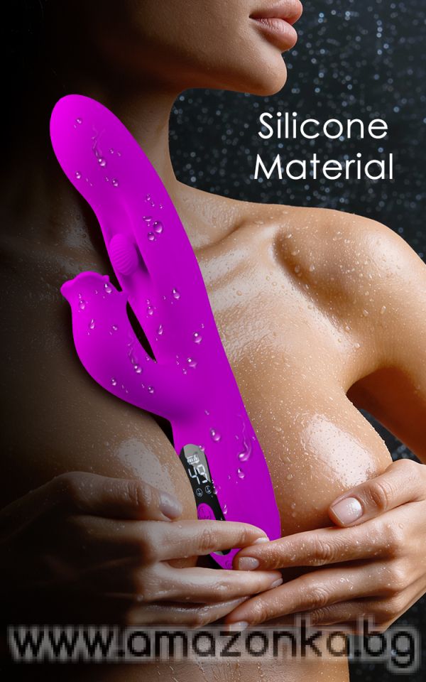 PRETTY LOVE-Yalanda-Purple-Nodding Rabbit Vibrator