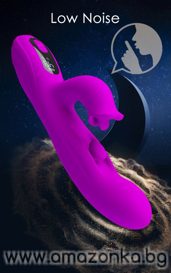 PRETTY LOVE-Yalanda-Purple-Nodding Rabbit Vibrator