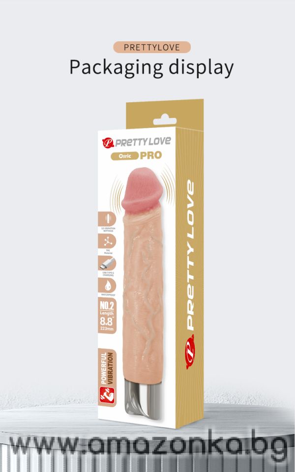 OSRIC PRO FLEXIBLE REALISTIC VIBRATOR