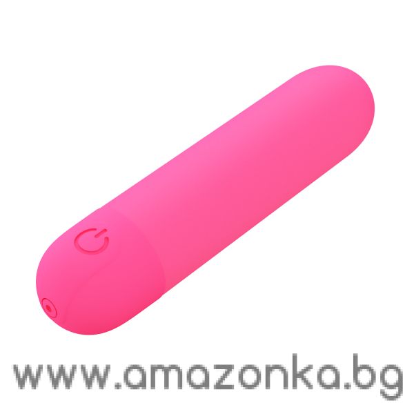 Мини USB презареждаем виброкуршум Pretty Love-Stefan-10 функции Розов