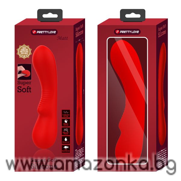 PRESCOTT MULTIFUNCTION G-SPOT VIBRATOR RED