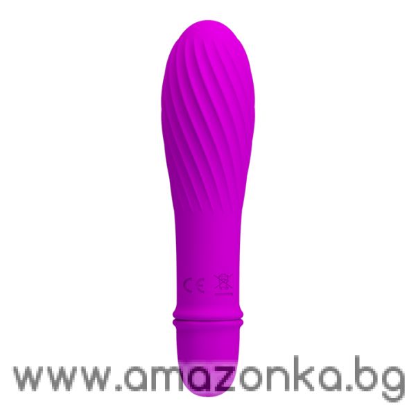 Мини вибратор Jonathan 10func silicone 12см/2.3см