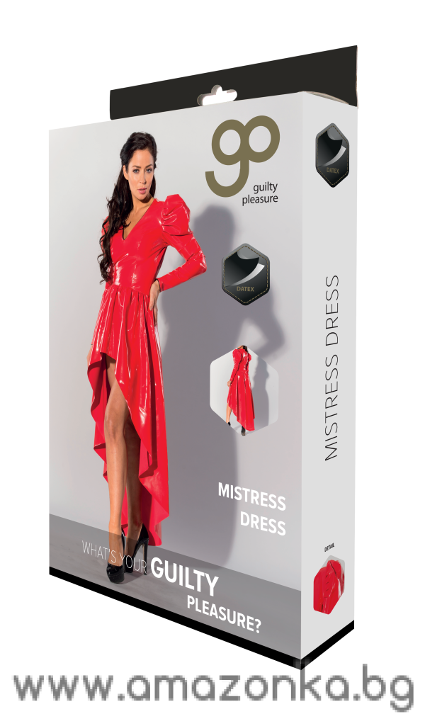 GP DATEX MISTRESS DRESS RED, L