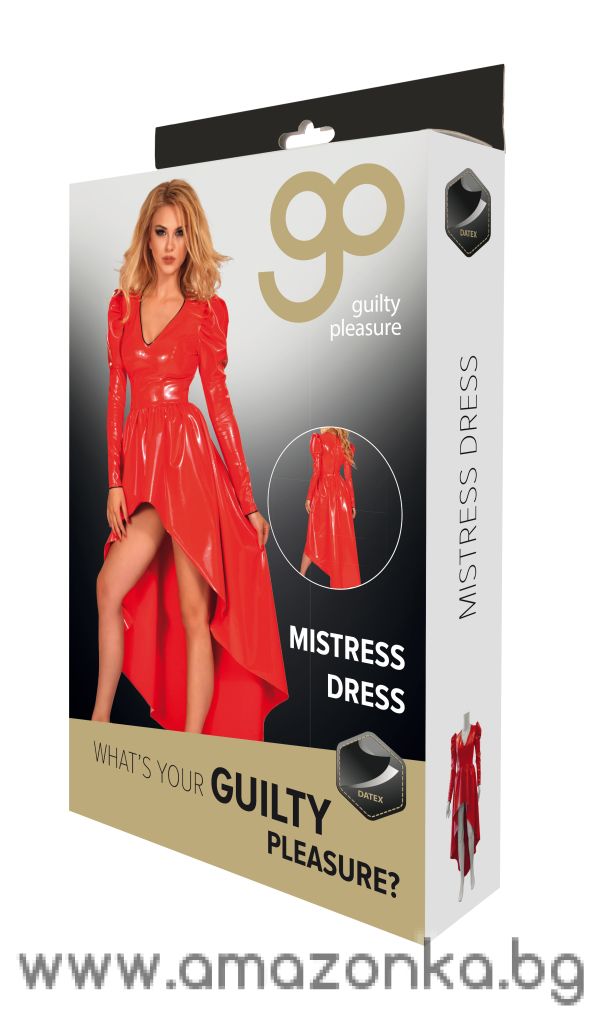 GP DATEX MISTRESS DRESS RED, M