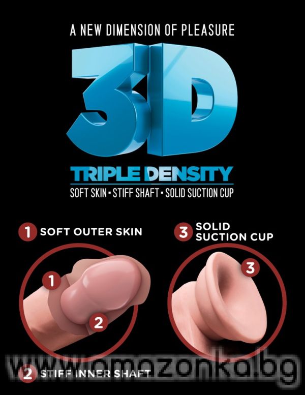 9" Triple Density Cock