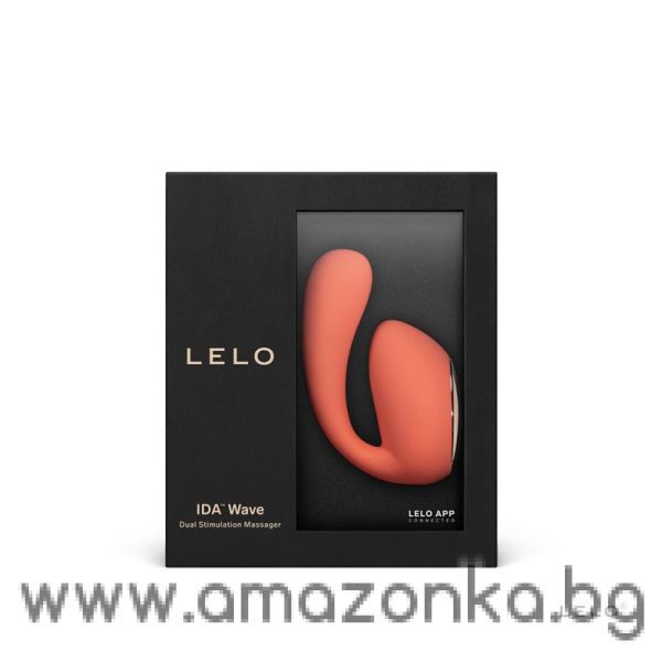 LELO Ida Wave with APP Coral Red