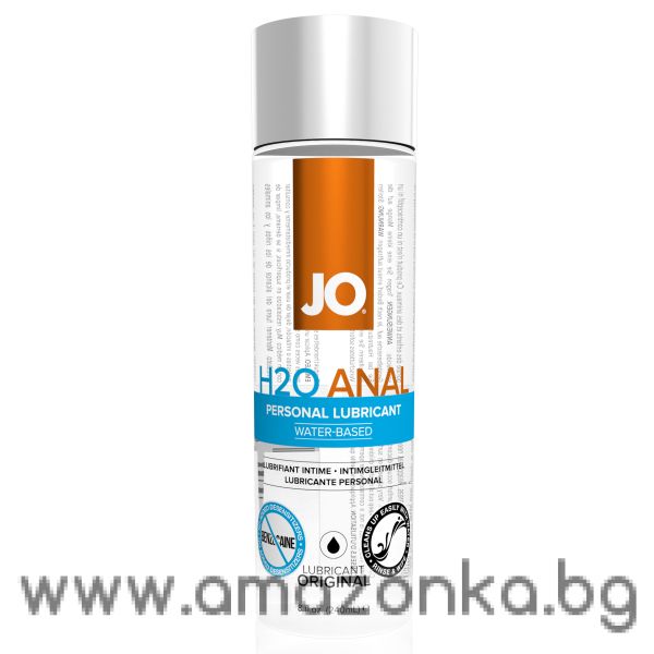 System JO - Anal H2O Lubricant 240 ml