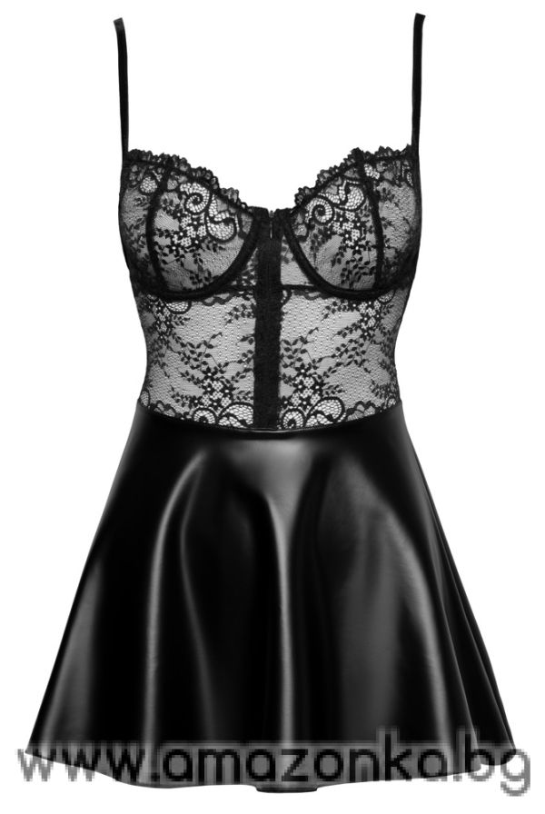 Къса рокля от Noir, която е изработена от нежна дантела size;S