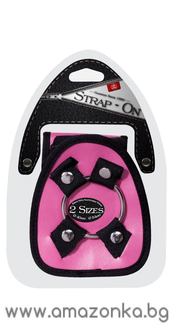 STRAP ON HARNESS PINK