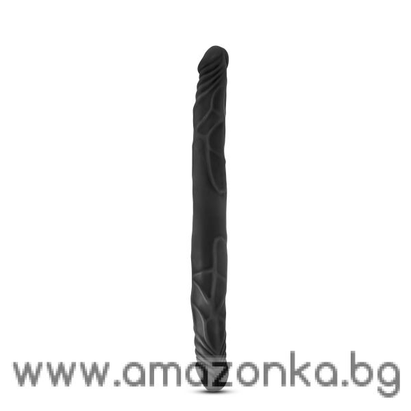B YOURS 14INCH DOUBLE DILDO BLACK