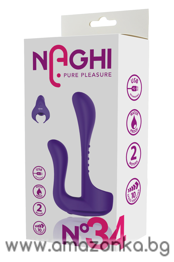 NAGHI NO.34 RECHARGEABLE COUPLES VIBE