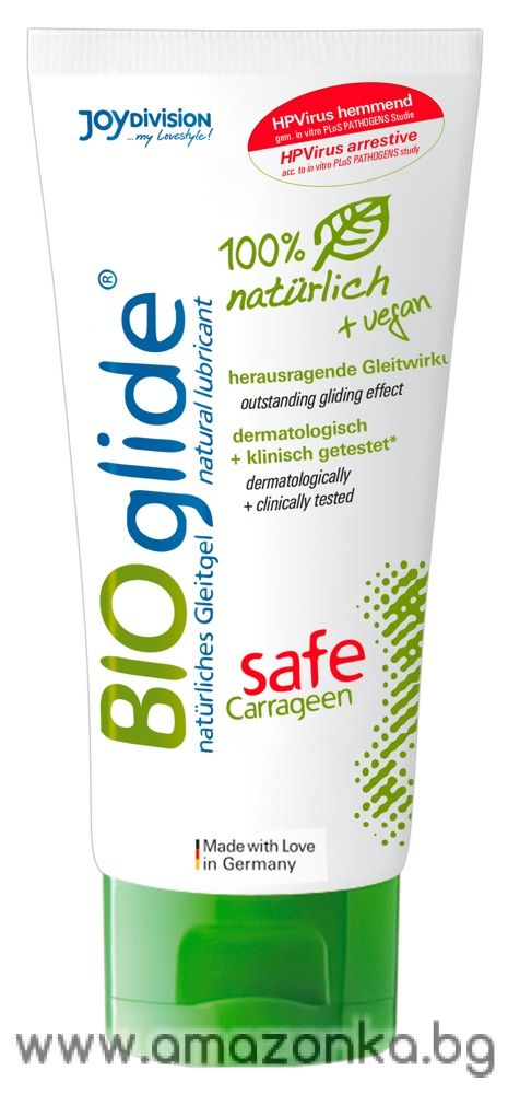 Лубрикант Bioglide Safe с караген 100 ml