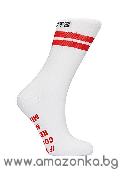Dirty Mind Socks - US Size 8-12 / EU Size 42-46 