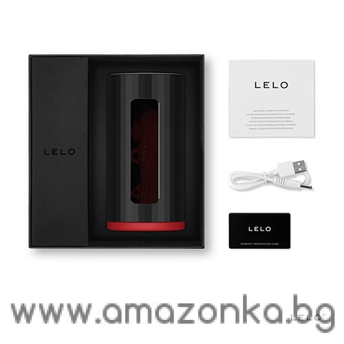 LELO-F1S V2X Red-Мастурбатор от следващо поколение