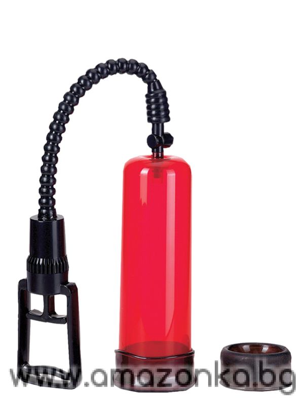 NEW STAY HARD PUMP - CLEAR RED