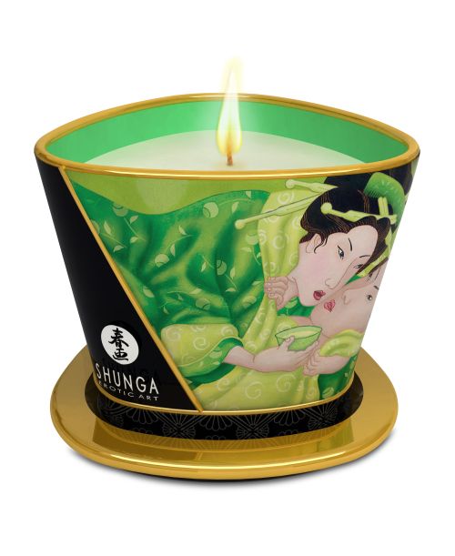 "Shunga" MASSAGE CANDLE EXOTIC GREEN TEA 170ML