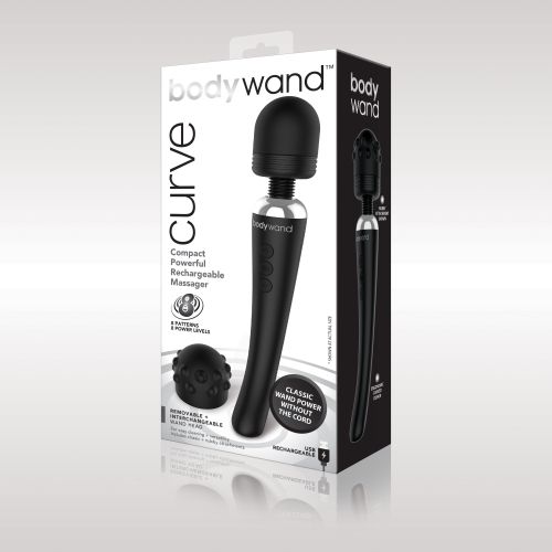 BODYWAND CURVE RECHARGEABLE BLACK