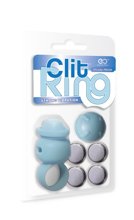 Клитор стимулатор с пръстен –CLIT RING BLUE