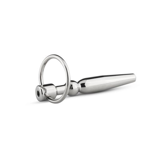 Hollow Penis Plug with Ring