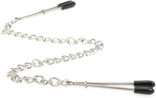 Fantasy Nipple Clamps Clitoris Clamps Labia Clamps with Metal Chain,Ideal for Adult Games Role Play Erotic Toys