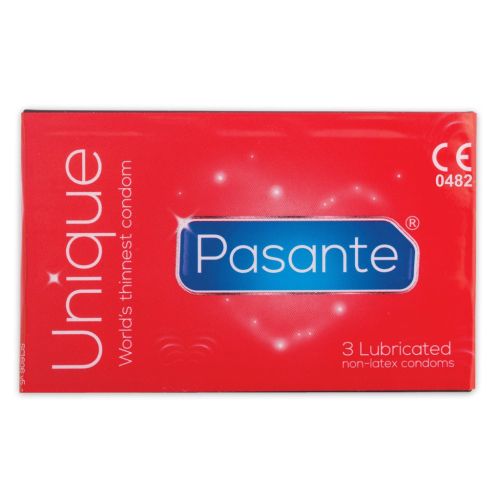 Pasante Unique Latexfree Condoms 3pcs 