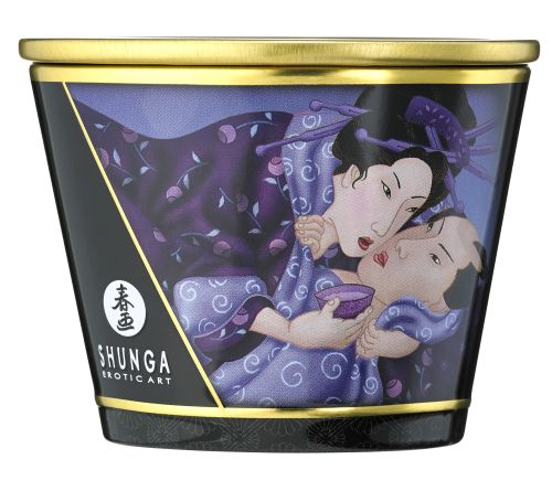 "Shunga" Масажна свещ с аромат на екзотични плодове – Massage Candle Exotic Fruit 170ml
