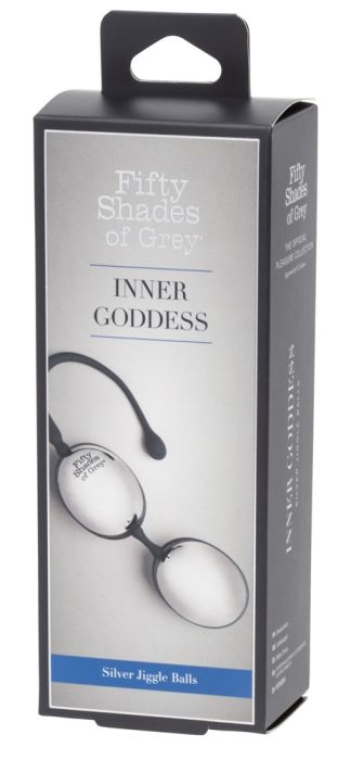 Вагинални топчета Fifty Shades Inner Goddess Silver Jiggle Balls