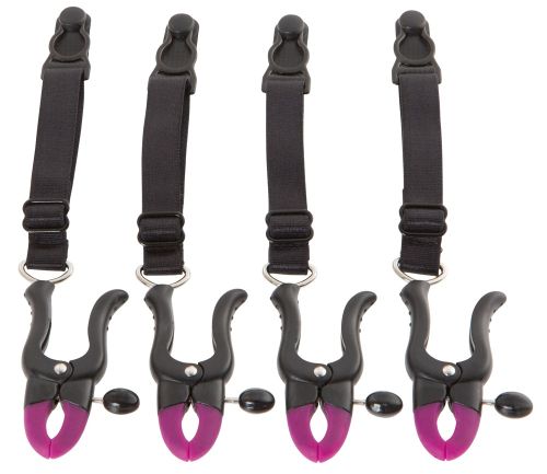 Suspender Straps with Clamps