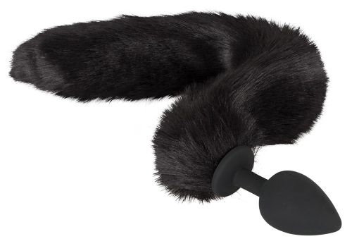 Bad Kitty Pet Play Plug &amp; Ears Анален разширител с котешка опашка и уши