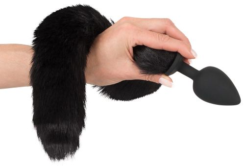 Bad Kitty Pet Play Plug &amp; Ears Анален разширител с котешка опашка и уши