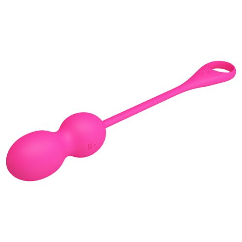 PrettyLove Elvira Silicone Bluetooth APP Control G Spot Vibrator Vaginal Ball with 12-Vibration USB Rechargeable Waterproof