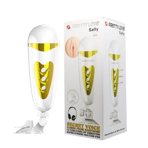 Sexy Sally 12-функция на вибрационна супер силна смукателна подложка