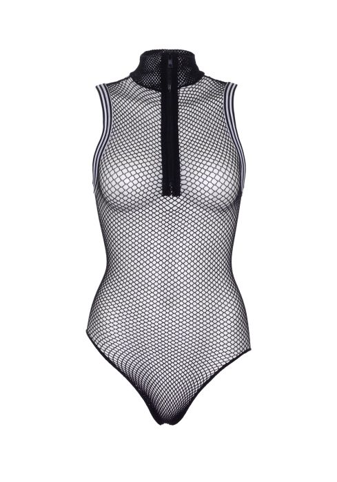 Leg-Avenue Zip up fishnet bodysuit