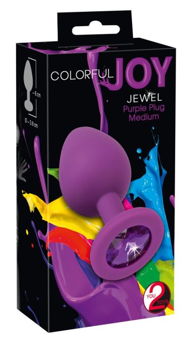 Joy Jewel Purple Plug