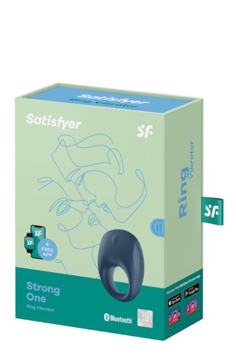 SATISFYER STRONG ONE RING BLUE