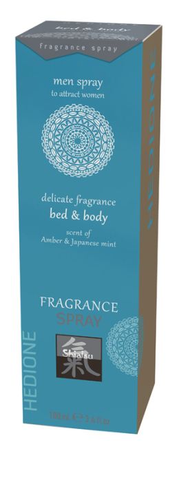 Феромонен аромат за легло и тяло за мъже-Амбър и японскa мента-Pheromone Bed & Body Fragrance For Men - Amber & Japanese Mint