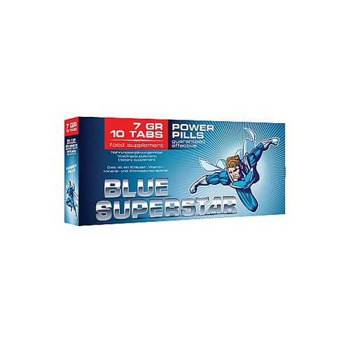 Blue Superstar Erection Pills-10 таблетки