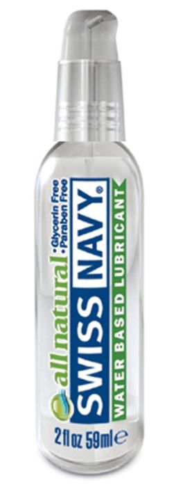 Лубрикант ИЗЦЯЛО НАТУРАЛЕН - ''Swiss Navy All Natural Water Based Personal Lubricants''59ml.