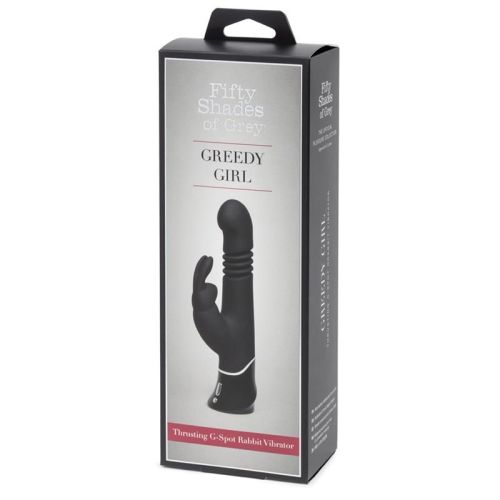 FIFTY SHADES OF GREY Greedy Girl Rechargeable Thrusting G-Spot Rabbit V