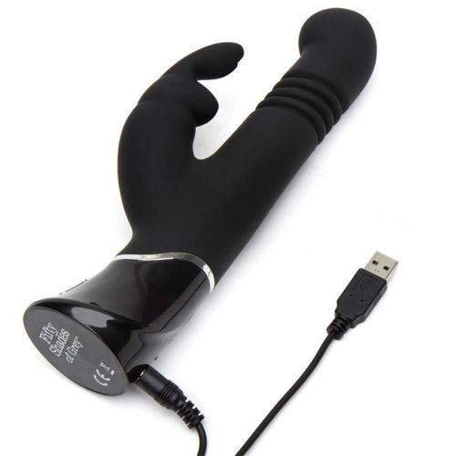 FIFTY SHADES OF GREY Greedy Girl Rechargeable Thrusting G-Spot Rabbit V