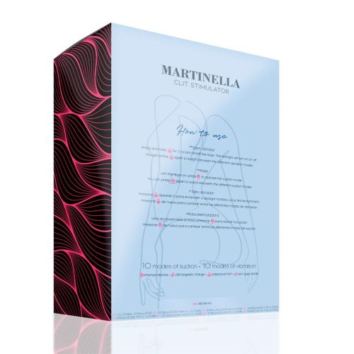 Martinella Clitoris Sucker with Point Vibrator Rosé Rose Gold